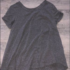 XS grey shirt.